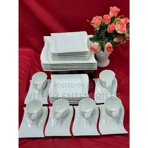 High Quality and Unique 30 PCS Novel Ceramic Dinner Set