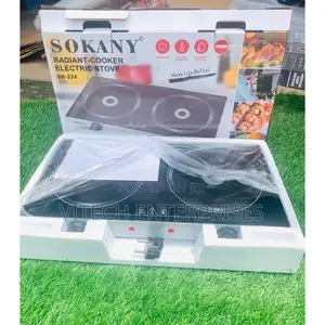 Sokany 2400W Energy Saving Double Induction Cooker