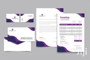 Letterheads, Cards ,Invoice Envelopes Design And Printing