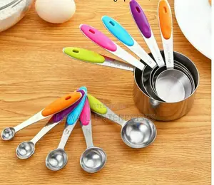 10 PCS Stainless Steel Measuring Cups and Spoons