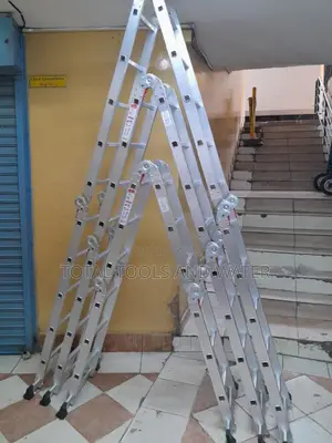 16 Ft Multipurpose 4×4 Steps Aluminium Ladder,4 Ft Folded