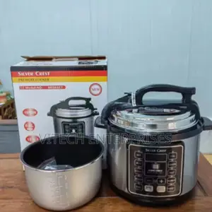Silver Crest Electric Digital 6L Pressure Cooker