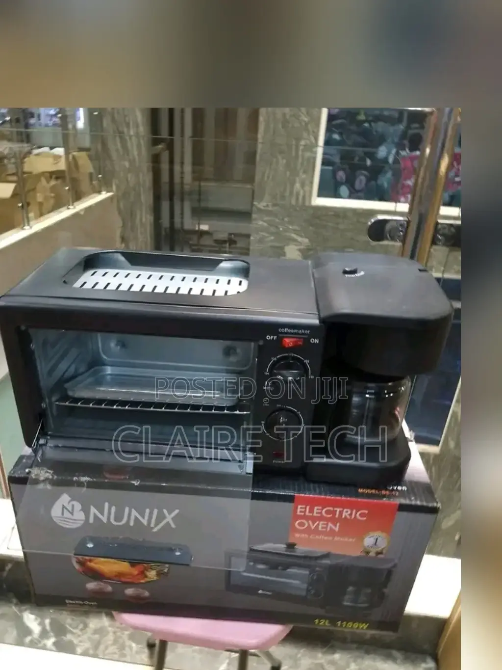 Nunix 3 in 1 Breakfast Maker 12 L Be-12