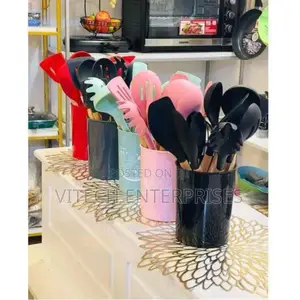 Silicone Non Stick Spoon Set 12 PCS