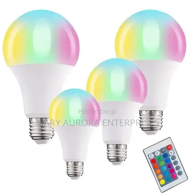 RGB Bulb Remote Controlled/Multi Colour Bulb