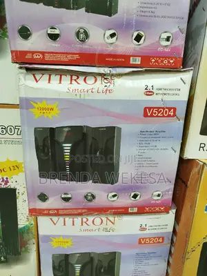 Vitron V5204 2.1ch Subwoofer 12000w Ac/Dc