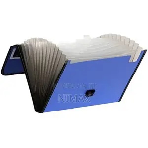 A4 Metal Color Portable Expanding File Folder