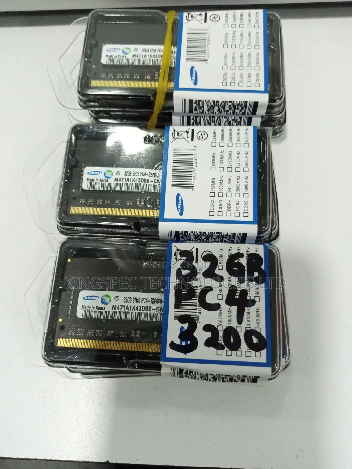 Laptop Memory 32gb Ddr4 (Pc4)-3200(Speed)