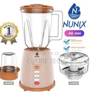 Nunix A444 3 in 1 Blender,Grinder Chopper