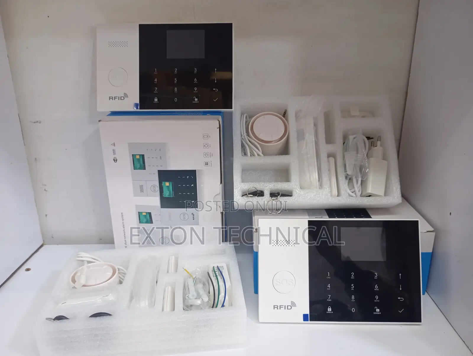Intelligent Wireless Alarm With GSM Frequency