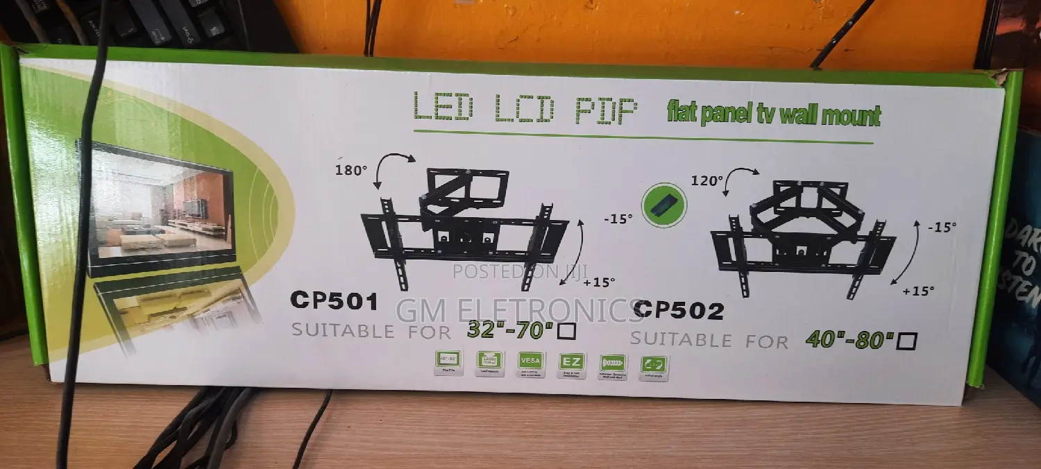 Flat Pannel Wall Bracket Suitable for 40" to 80".