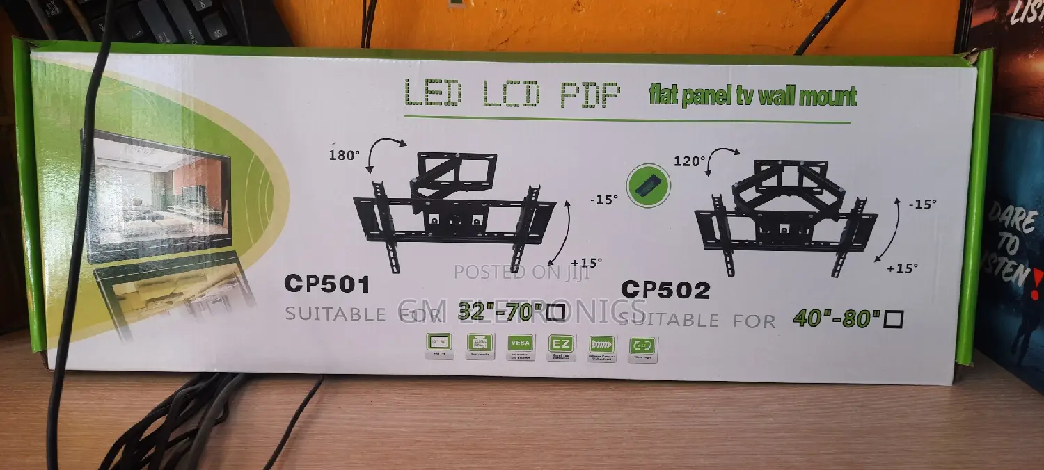 Flat Pannel Wall Bracket Suitable for 40" to 80".