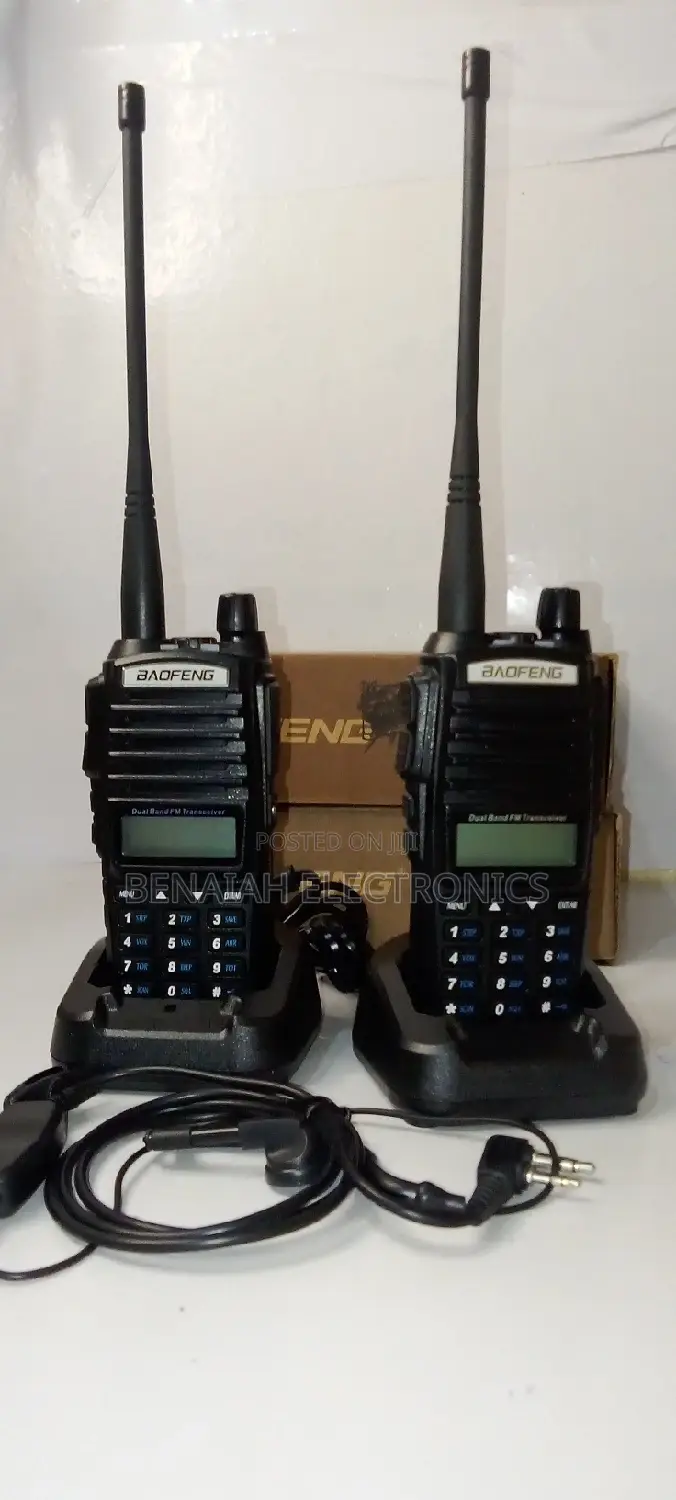 Baofeng Uv82 128 Memory Channels,Alarm Function Black Radio
