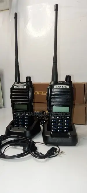 Baofeng Uv82 New 8w Dual Band Black Walkie-Talkie