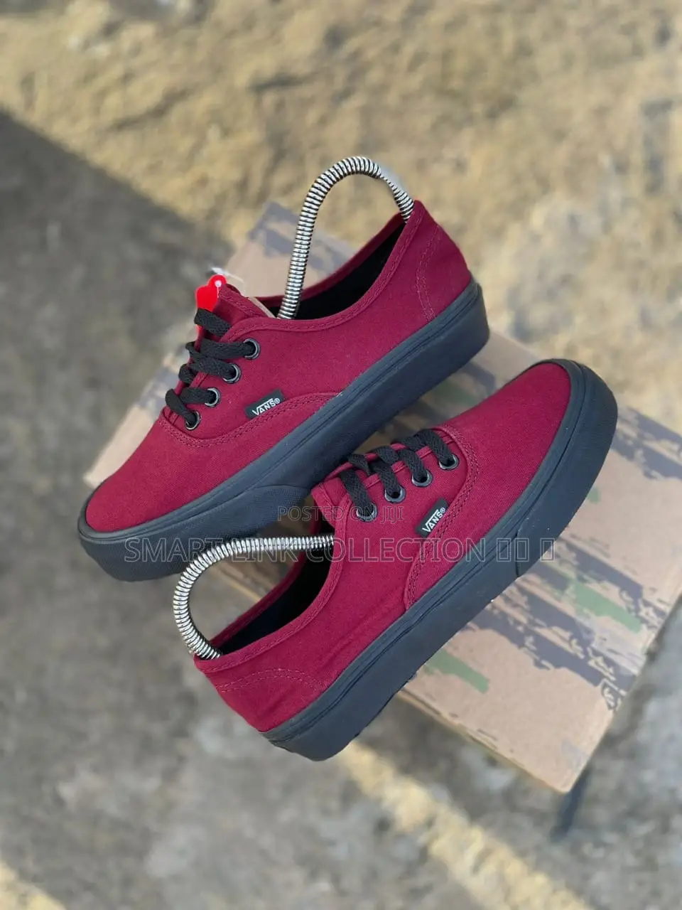 New Maroon Vans Shoe