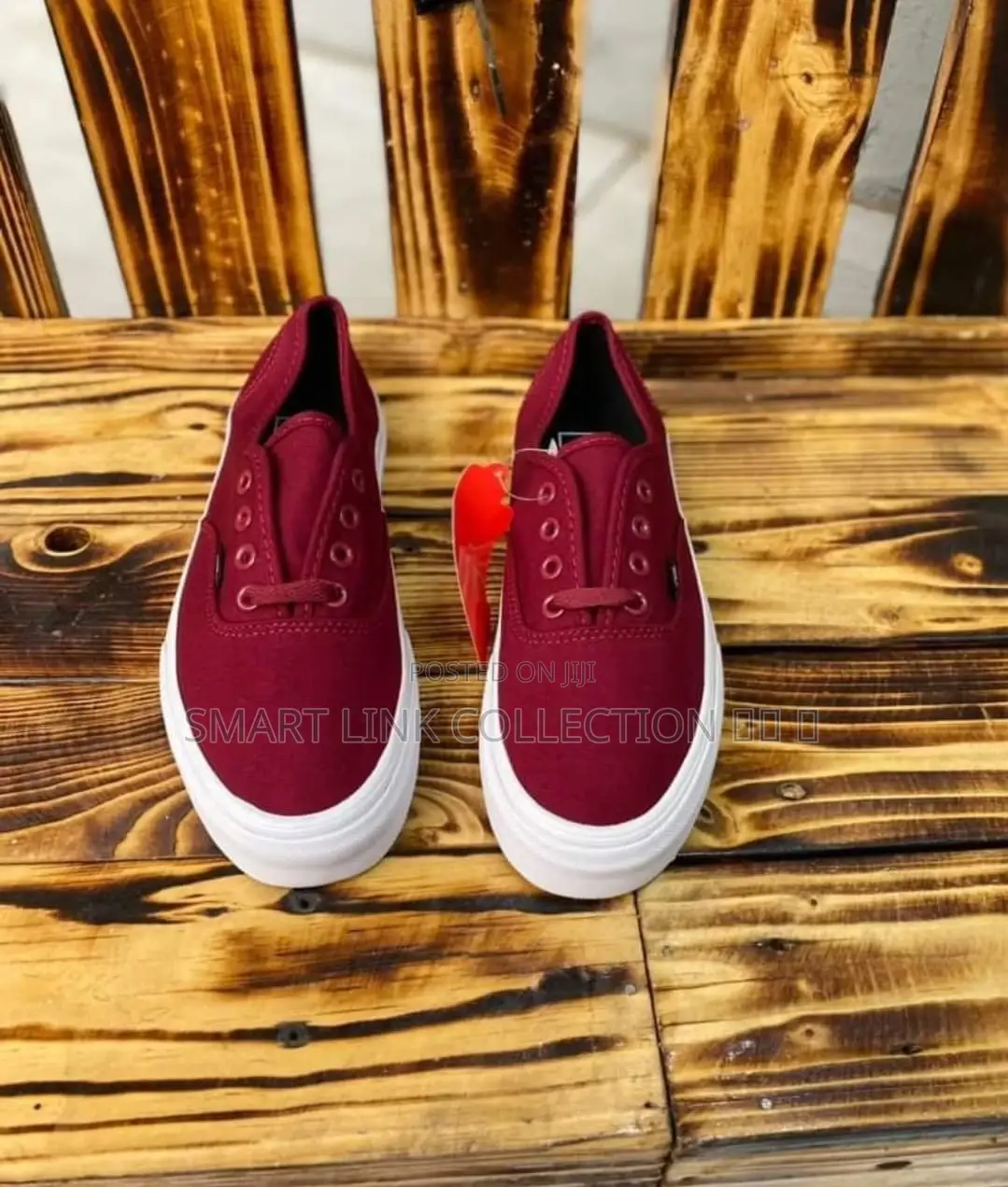 New Maroon Vans Shoe