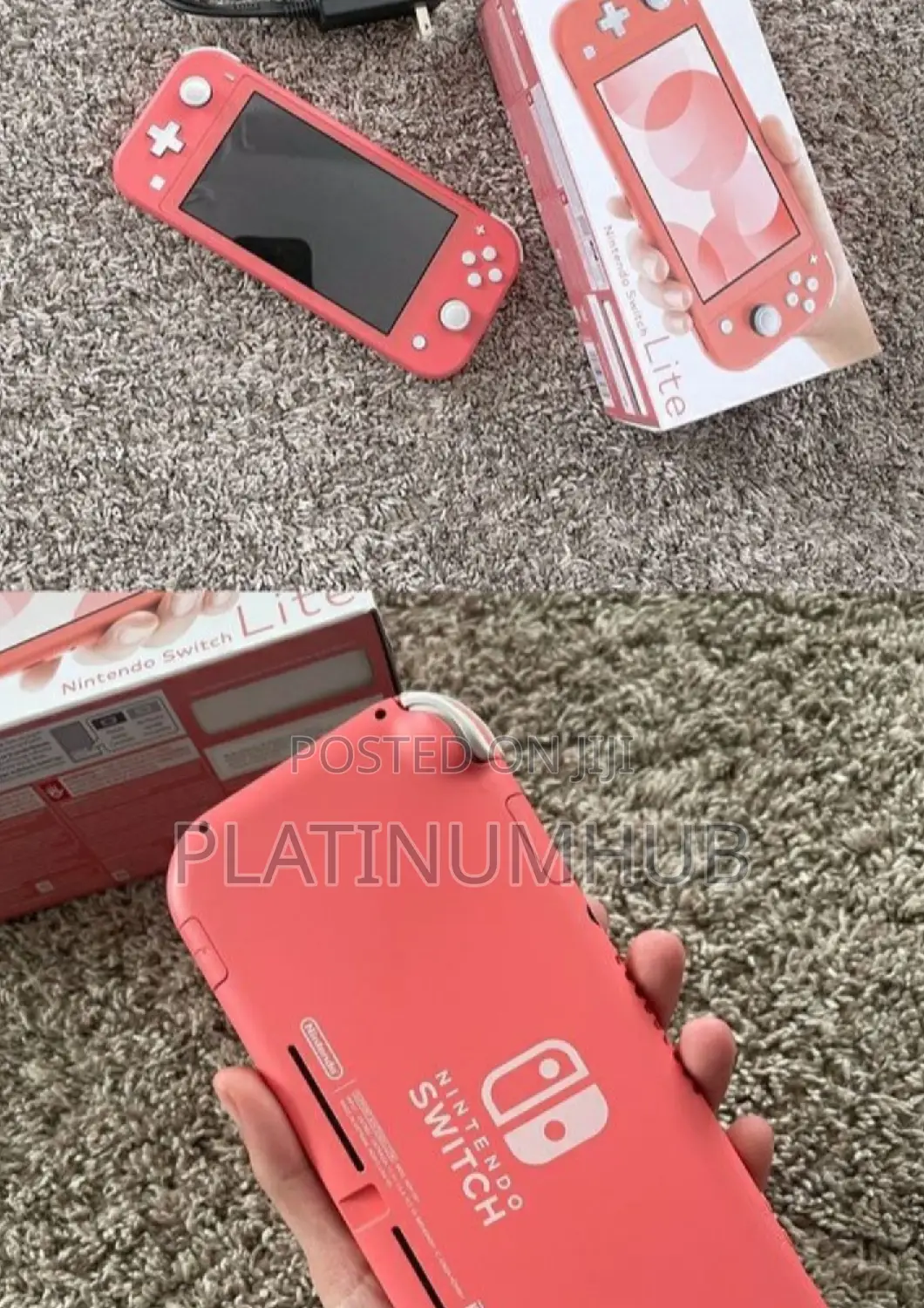 Red Console Nintendo Switch Lite Es6