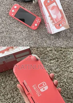 Red Console Nintendo Switch Lite Es6