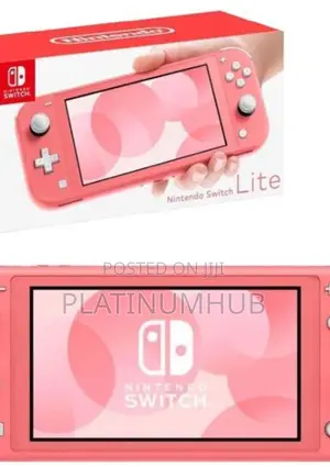 Red Console Nintendo Switch Lite Rx7