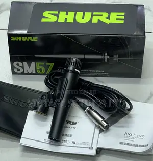 Shure SM57 Dynamic Instrument Microphone ( Black )