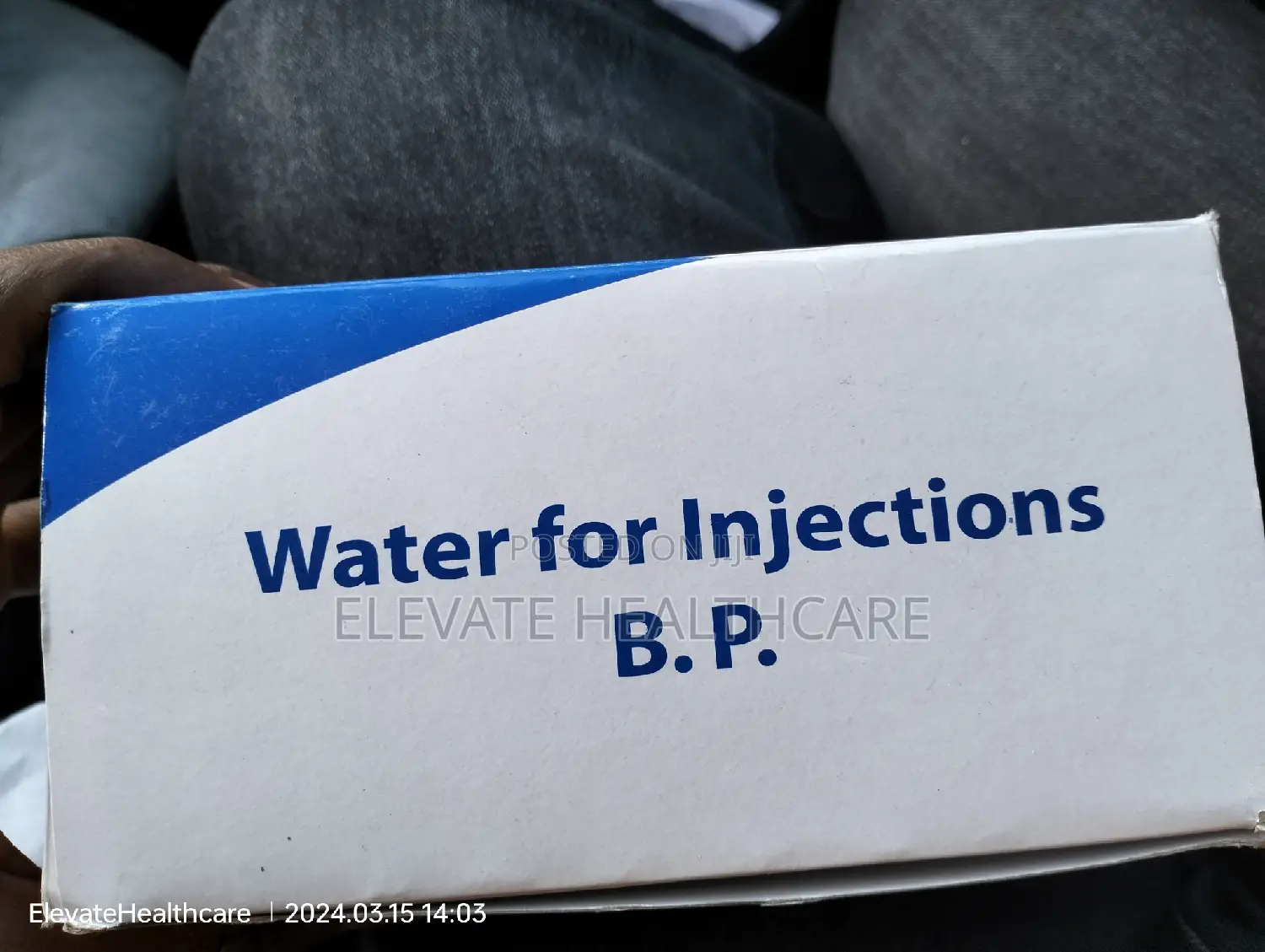 Water for Injection