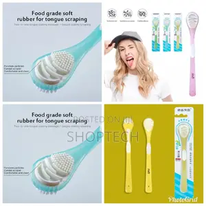 Double Sided Tongue Cleaner Available