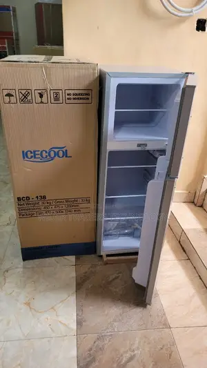 Ice Cool 138 Liters BCD-138 Double Door Fridge