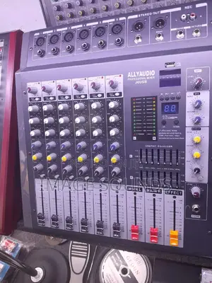 Professional Powered Mixer 6channel With Usb and Bluetooth