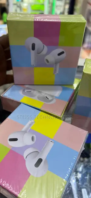 Pink Airpods Pro Wireless.
