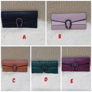 Ladies Long Tri-Fold Wallet