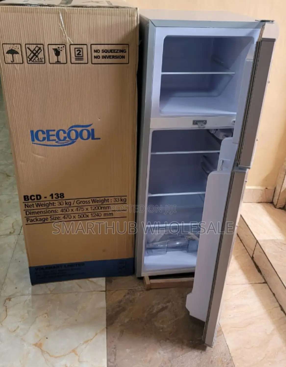 138 Litres Icecool Refrigerator *Icecool 138
