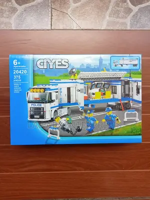 Lego Police Truck Building Blocks