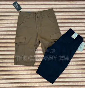 Designer Quality Men's Hard Cargo Side Pockets Shorts