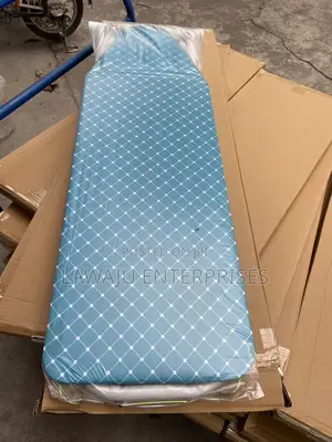 Blue Fabric Ironing Board