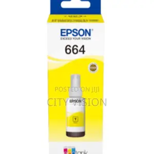 T664 Yellow Ink Bottle (T6644 70 Ml) Ink Bottle Yellow!!