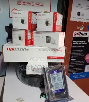 5HD Hikvision CCTV Security Cameras Complete Kit Full KIT