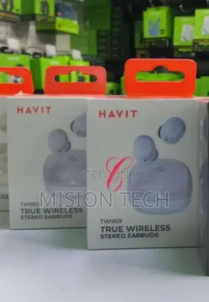Brand New Havit TW969 Power Bass Stereo Earbuds A