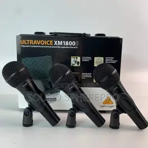 Behringer Ultravoice XM1800S 3 Set of Wired Microphone