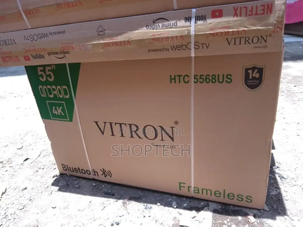 Vitron 55 Android () Htc5568us Frameless Tv