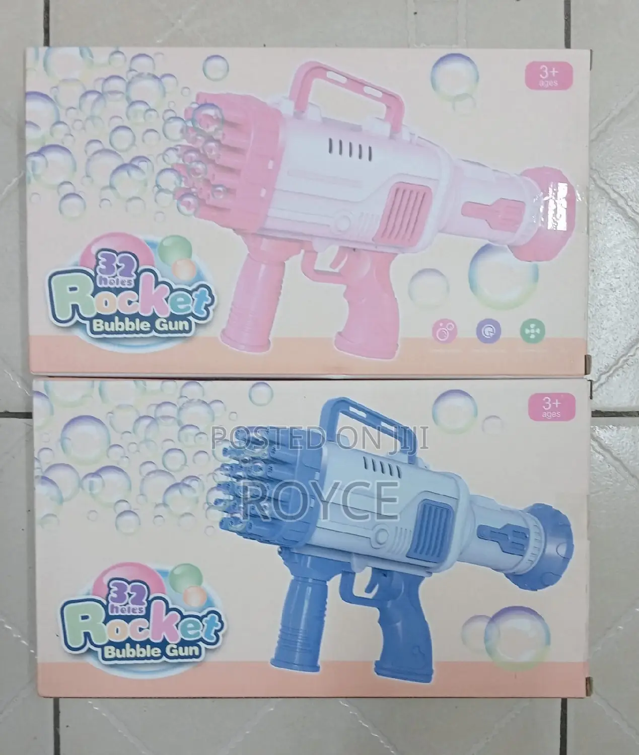 32 Holes Rocket Bubble Gun