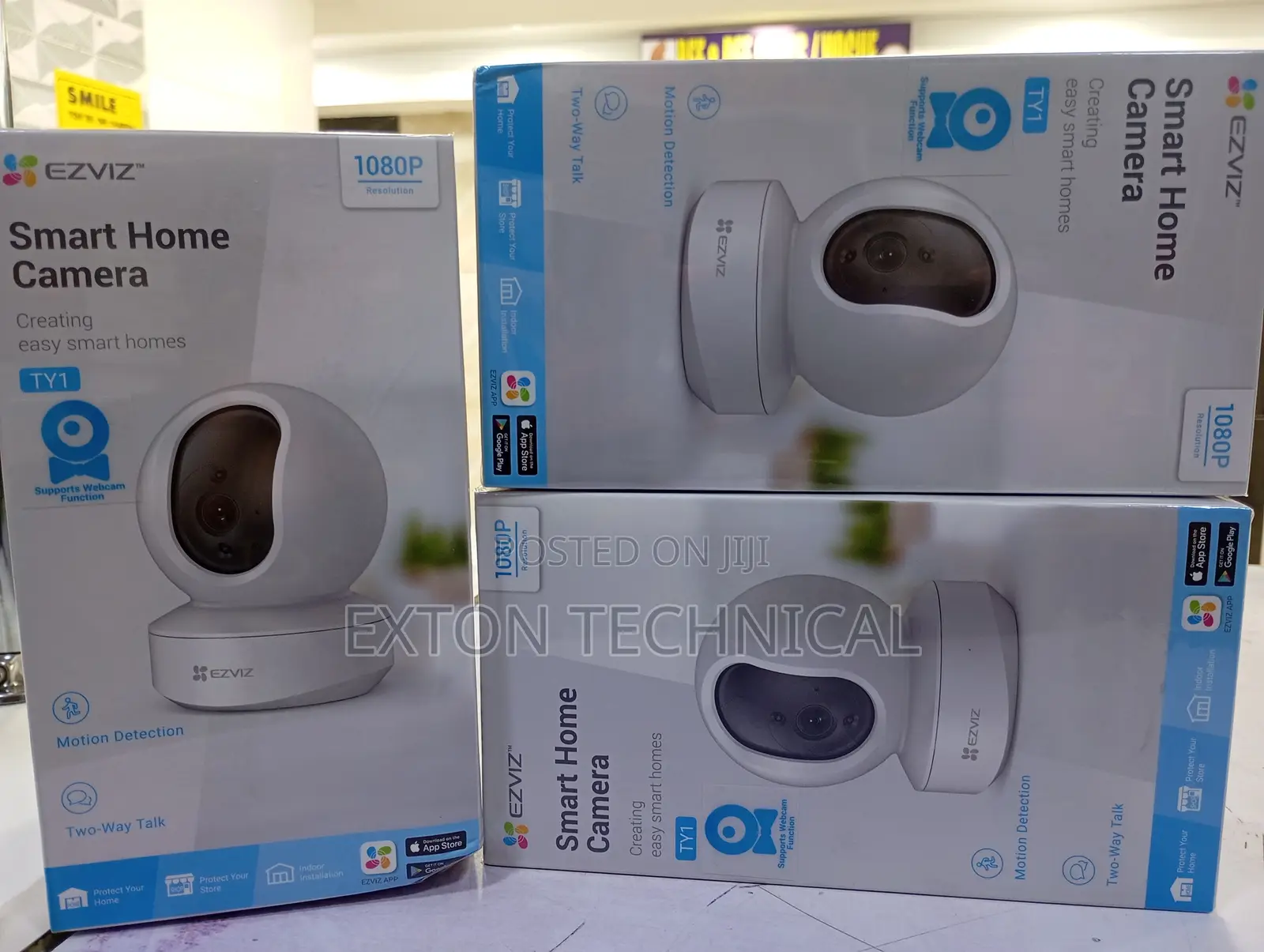 Ezviz Smart Wifi Camera With 2 Way Talk Night Vision