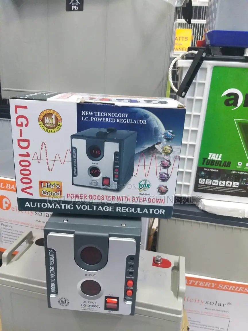 Lg-D1000v1kva Digital Automatic Voltage Regulator
