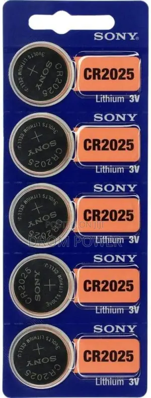 Sony CR2025 3V Lithium-5pack