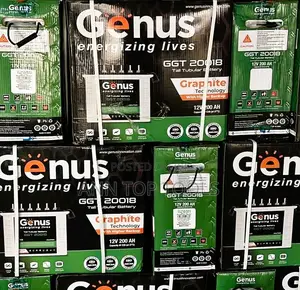 Genus 200ah 12V Tall Tubular Batteries