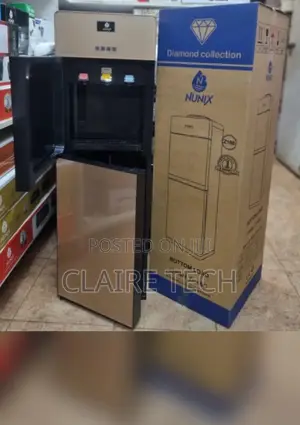 Champagne Nunix Z188C 3 Taps Bottom Load Water Dispenser