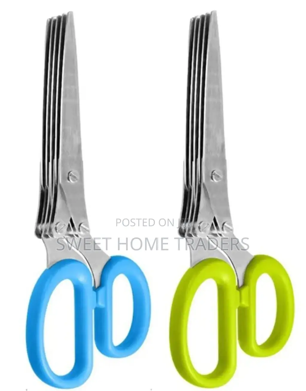 Multifunctional 5 Layer Herb Scissors ,
