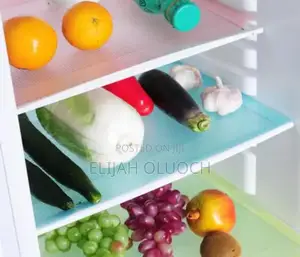 4 PCS Anti Bacterial PVC Fridge Mats