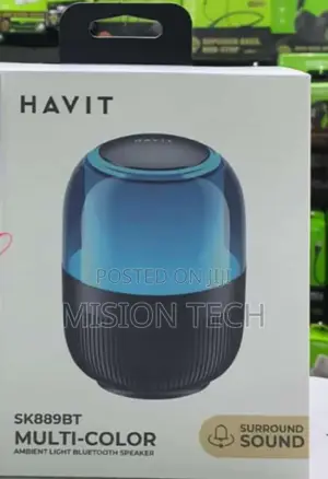 Havit SK889BT Multi-Colour Ambient Light Speakers