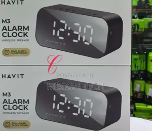 Havit Brand New M3 Alarm Clock Wireless Speaker