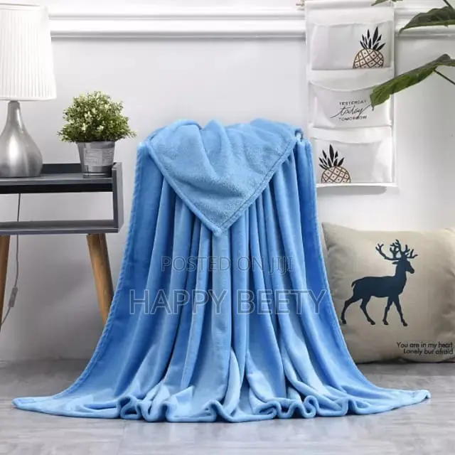 Plain Colour Fleece Blanket